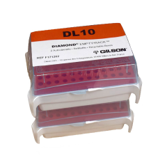 PIPETMAN DIAMOND Tips, Empty Racks, 0.1–20 µL, Set of 2